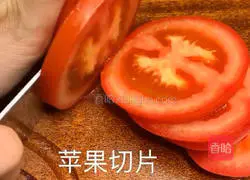 Illustration of how to make tomato egg pancake 1