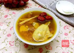Recipe for Angelica Red Dates and Codonopsis Codonopsis Chicken Soup 5