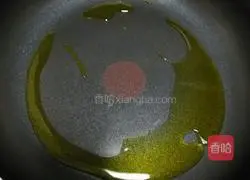 Illustration of making glutinous rice and sweet potato pancakes 8