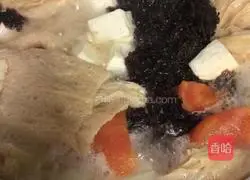 Illustration of how to make tomato, tofu and milk mixed soup 6