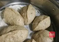 Mushroom meat buns without rolling (coarse grain buns) ) illustration 8