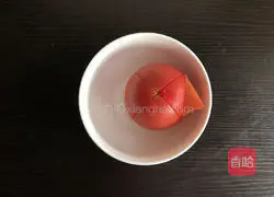 tomato Illustration of how to make thick noodle soup 2