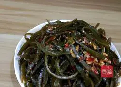 Illustration of how to make cold kelp shreds 8