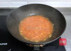 Illustration of tomato soup noodles 7