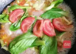 Illustration of how to make vegetable and mushroom soup for weight loss 7