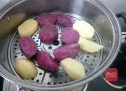 Illustration of how to make fried snacks 1