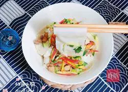 Illustration of how to make oily trousers and noodles (one of the eight weird things in Shaanxi) 15