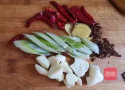 Illustration of how to make spicy chicken wing tips 2