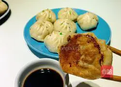 Illustration of how to make fried buns 11