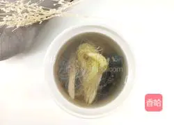 Illustration of how to make yam, corn silk and black chicken soup to improve eyesight 5