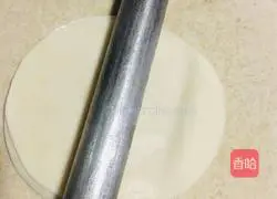 Illustration of how to make dumpling skin pancakes 4