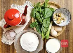 Illustration of how to make scallop, fungus, vegetable and egg pimple soup 1