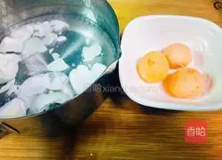 Illustration of how to make crab roe tofu 3