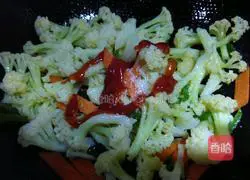 Illustration of how to make cauliflower with tomato sauce 8