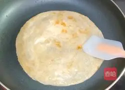Illustration of how to make egg hand cake 6