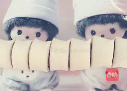 Illustration of how to make butterfly steamed buns 5