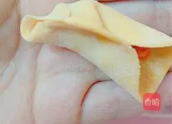 Illustration of how to make salmon and carrot dumplings 16