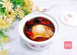 Illustration of how to make poached eggs with fermented rice wine 12