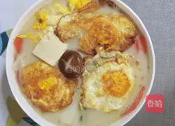 Illustration of how to make crucian carp tofu soup 13