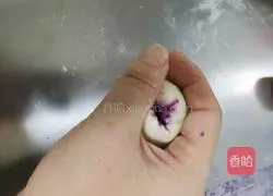 Illustration of how to make apple and purple sweet potato buns 6