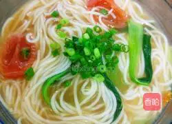 Clear Soup Noodles#Horse Horse Standard Breakfast#Recipe Illustration 19