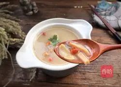 Lily Squid Soup Recipe Illustration 15