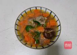 Illustration of how to make carrot stewed pork ribs 7