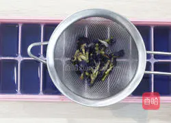Illustration of how to make the beautiful butterfly pea flower drink 3