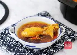 Cordyceps Flower Chicken Soup Recipe Illustration 10