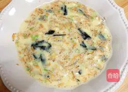 Illustration of how to make sea rice, seaweed, soy milk and steamed eggs 11