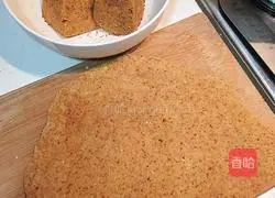 Illustration of how to make peanut flavored bread handmade snacks (air fryer version) 6
