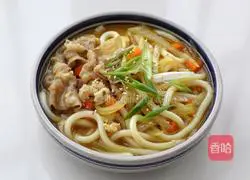 Curry Beef Udon Recipe Illustration 10