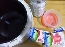 Illustration of how to make yogurt in rice cooker 1
