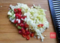 Illustration of how to make cold long beans 3