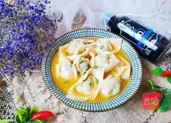 Illustration of how to make wontons with shepherd’s purse and fresh meat in sour soup 17