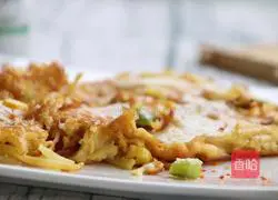 Illustration of how to make cheese and potato shreds 10