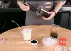 Illustration of how to make brown sugar pearl milk tea Q-bombed pearls 4
