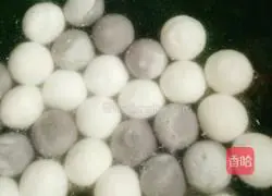 Colorful fruit glutinous rice balls recipe 2