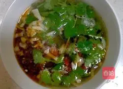 Illustration of how to make sour soup dumplings 7