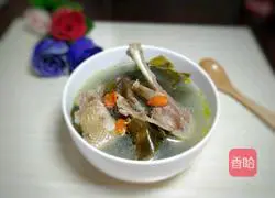 Illustration of how to make kelp and duck soup 15