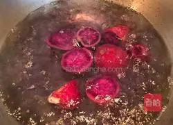 Purple potato cake recipe 2