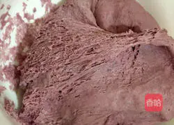 Illustration of how to make purple sweet potato and rose steamed buns 1