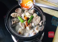 White radish and pig lung soup recipe 8