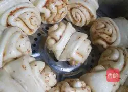 Illustration of how to make steamed Hanaki 17