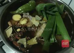 Illustration of braised horse meat 4