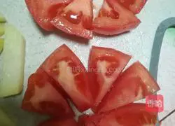 Illustration of how to make potato and beans braised noodles 4