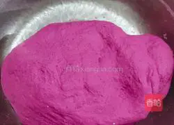 Illustration of how to make dragon fruit noodles 4