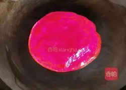 Illustration of how to make dragon fruit waffles 13