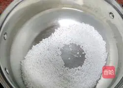 Illustration of how to make pink sago 1