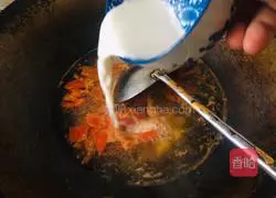 Illustration of how to make tomato and egg soup 4